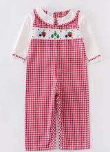 Load image into Gallery viewer, Azra Smocked Baby Romper
