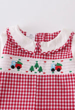 Load image into Gallery viewer, Azra Smocked Baby Romper
