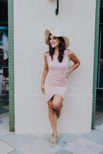Load image into Gallery viewer, Dusty Rose Midi Dress freeshipping - Belle Isabella Boutique
